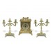 Часы каминные "Ларец" с 2 канделябрами на 3 свечи "Венеция"