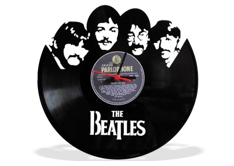 Часы из виниловой пластинки The Beatles