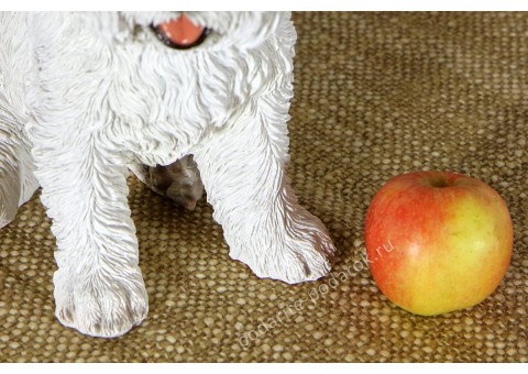 Статуэтка собаки "Вест-хайленд-уайт-терьер" 31 см полистоун