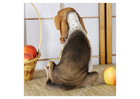 Статуэтка собаки "Бигль" 28 см полистоун