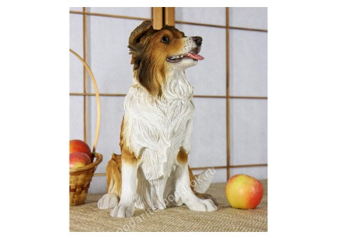 Статуэтка собаки "Шелти" 36 см полистоун