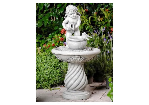 Фонтан декоративный "Слеза ангела" с подсветкой 86 см