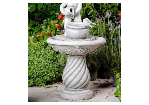 Фонтан декоративный "Слеза ангела" с подсветкой 86 см