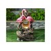 Фонтан декоративный "Фламинго" с подсветкой