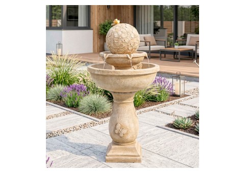 Фонтан декоративный "Farfalla — Бабочка" с подсветкой 100 см