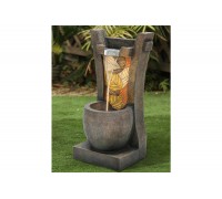 Фонтан декоративный "Листопад" с подсветкой 75 см