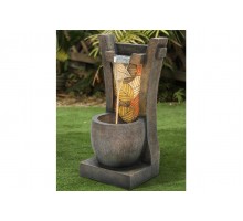 Фонтан декоративный "Листопад" с подсветкой 75 см