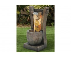 Фонтан декоративный "Листопад" с подсветкой 75 см