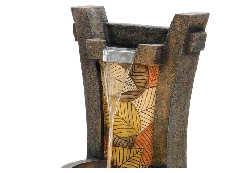 Фонтан декоративный "Листопад" с подсветкой 75 см