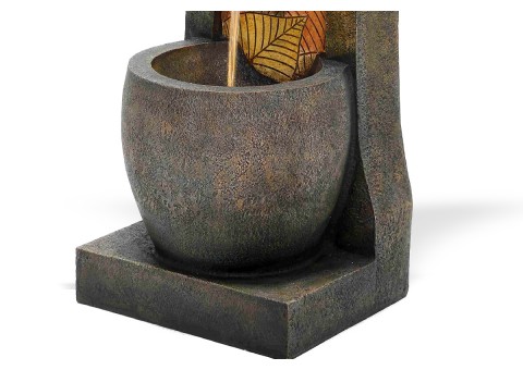 Фонтан декоративный "Листопад" с подсветкой 75 см