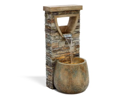 Фонтан декоративный "Акведук" с подсветкой 74 см