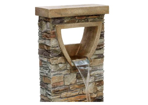 Фонтан декоративный "Акведук" с подсветкой 74 см