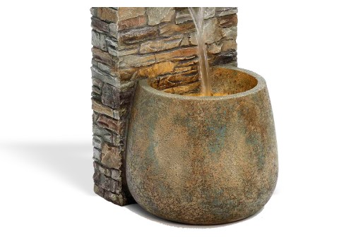 Фонтан декоративный "Акведук" с подсветкой 74 см