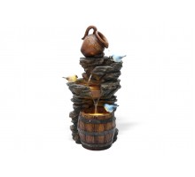 Фонтан садовый "Чегем" с подсветкой 83 см