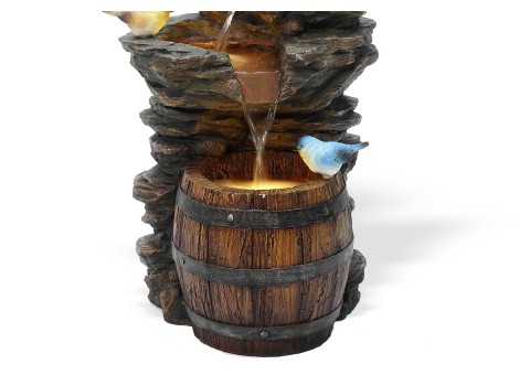 Фонтан садовый "Чегем" с подсветкой 83 см
