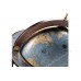 Глобус-бар напольный D 40 см Да Винчи (Da Vinci Blue Dust) голубой