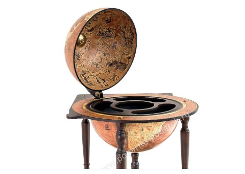 Глобус-бар напольный со столиком D 40 см Караваджо угловой