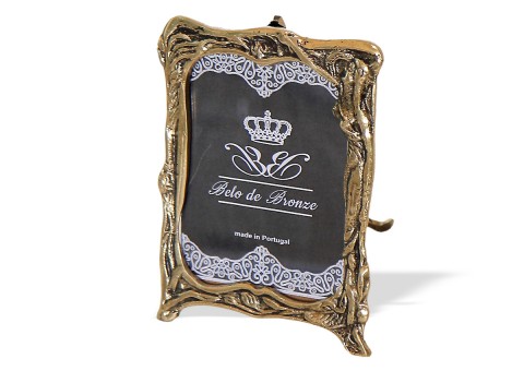 Фоторамка настольная "Antique Luxe" бронзовая