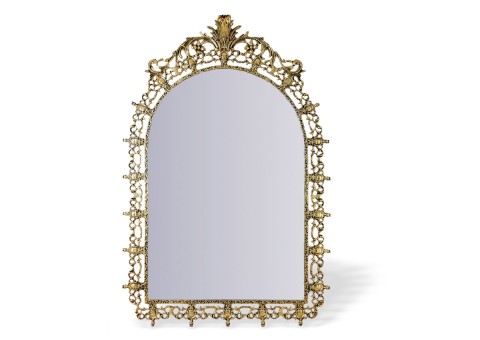 Зеркало настенное большое "Коро Ду Рей" золото